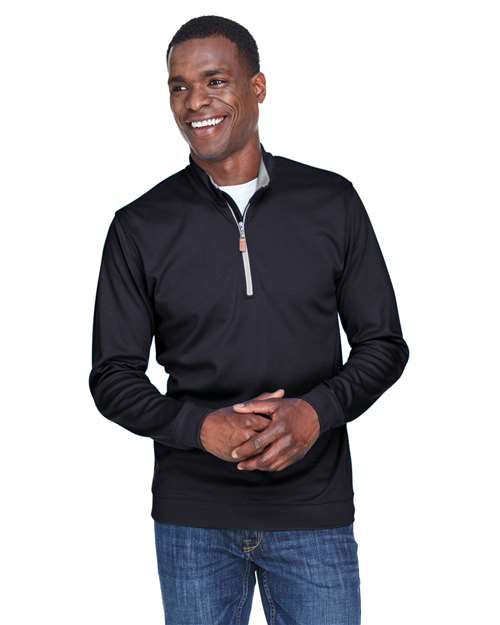 Devon & Jones Men's DRYTEC20™ Performance Quarter-Zip Pullover