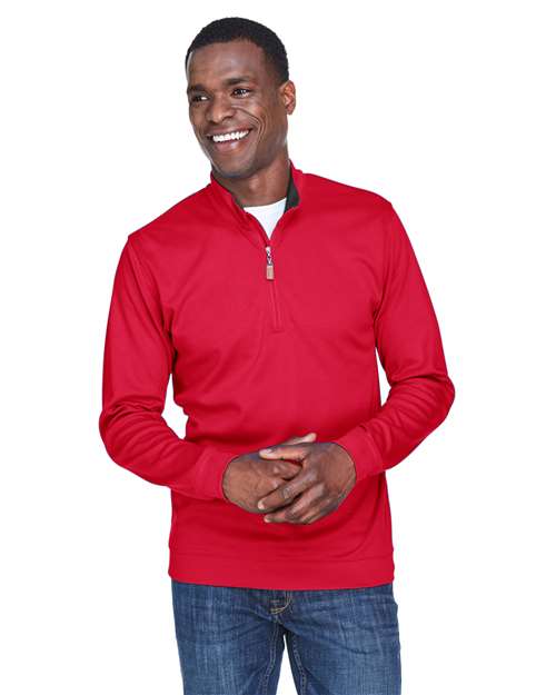 Devon & Jones Men's DRYTEC20™ Performance Quarter-Zip Pullover
