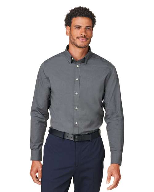Devon & Jones Men's CrownLux Performance® Spencer Poplin Dress Shirt