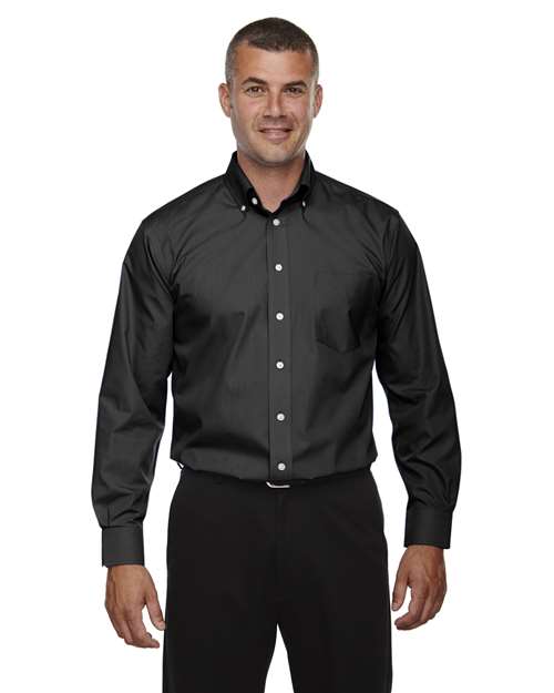 Devon & Jones Men's Tall Crown Collection® Broadcloth Woven Dress Shirt