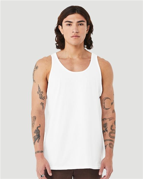 BELLA + CANVAS Unisex Heather CVC Tank