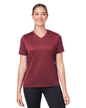 Team 365 Women's Zone Performance Mesh T-Shirt - Sport Maroon