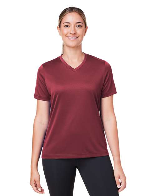 Team 365 Women's Zone Performance Mesh T-Shirt - Sport Maroon