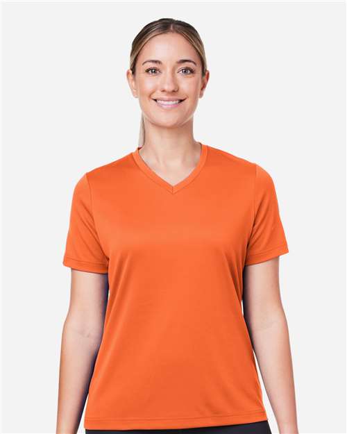 Team 365 Women's Zone Performance Mesh T-Shirt - Sport Orange