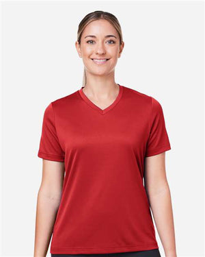 Team 365 Women's Zone Performance Mesh T-Shirt - Sport Scarlet Red