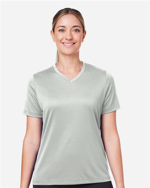 Team 365 Women's Zone Performance Mesh T-Shirt - Sport Silver