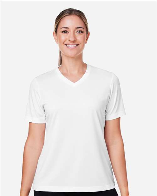 Team 365 Women's Zone Performance Mesh T-Shirt - White