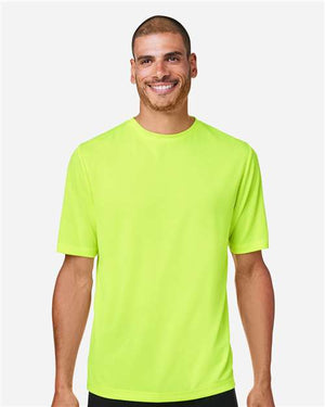 Team 365 Men's Zone Performance Mesh T-Shirt - Safety Yellow