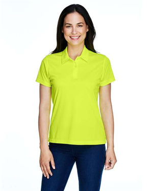 Team 365 Women's Command Snag Protection Polo - Safety Yellow