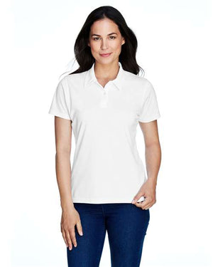 Team 365 Women's Command Snag Protection Polo - White