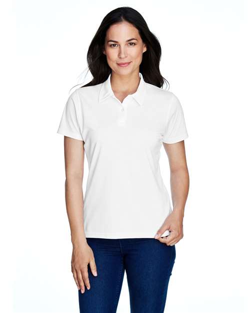Team 365 Women's Command Snag Protection Polo - White