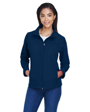 Team 365 Women's Leader Soft Shell Jacket - Sport Dark Navy