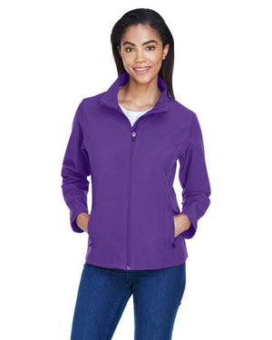 Team 365 Women's Leader Soft Shell Jacket - Sport Purple