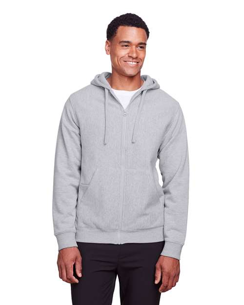 Team 365 Unisex Zone HydroSport™ Heavyweight Full-Zip Hooded Sweatshirt