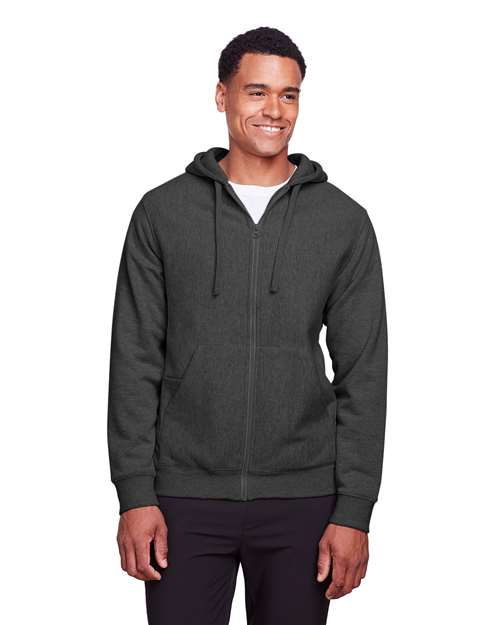 Team 365 Unisex Zone HydroSport™ Heavyweight Full-Zip Hooded Sweatshirt