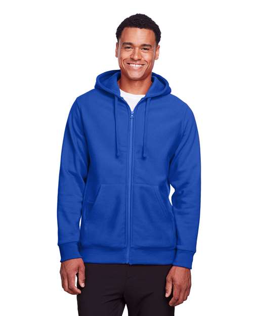Team 365 Unisex Zone HydroSport™ Heavyweight Full-Zip Hooded Sweatshirt