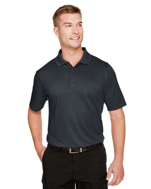 Harriton Men's Advantage Snag Protection Plus Polo - Dark Charcoal