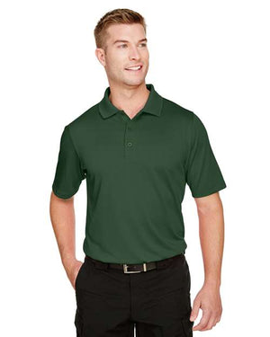 Harriton Men's Advantage Snag Protection Plus Polo - Dark Green