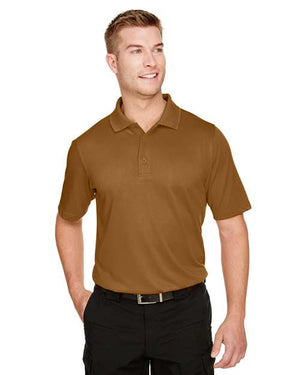 Harriton Men's Advantage Snag Protection Plus Polo - Duck Brown