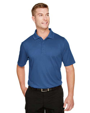 Harriton Men's Advantage Snag Protection Plus Polo - Pool Blue