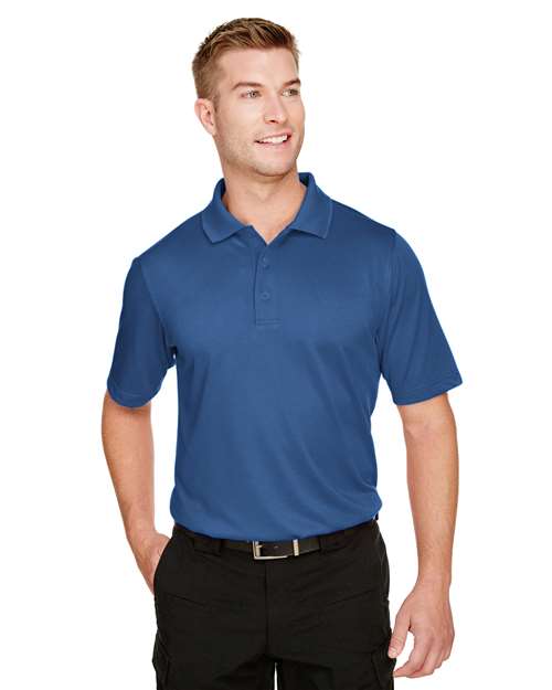 Harriton Men's Advantage Snag Protection Plus Polo - Pool Blue