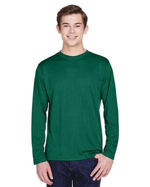Team 365 Men's Zone Performance Long Sleeve T-Shirt - Sport Forest
