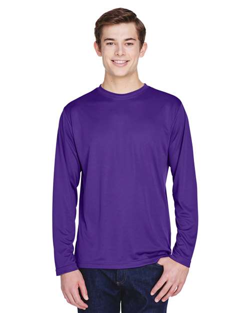 Team 365 Men's Zone Performance Long Sleeve T-Shirt - Sport Purple