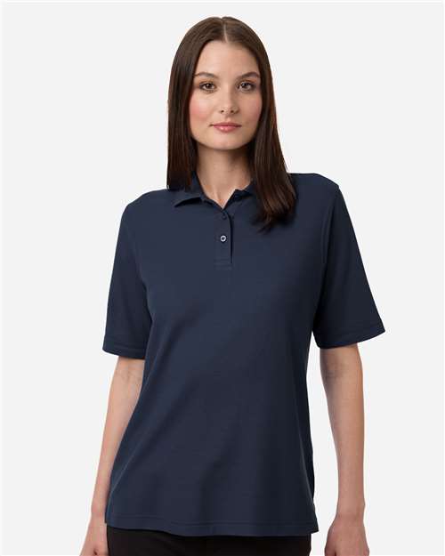 Harriton Women's Maverick CVC Pique Polo