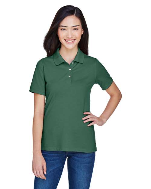 Harriton Women's Easy Blend Polo