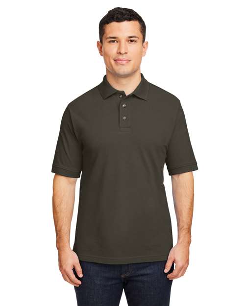 Harriton Men's Pique Polo