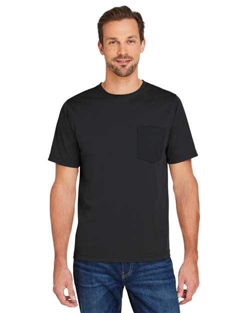 Harriton Unisex Charge Snag and Soil Protect T-Shirt