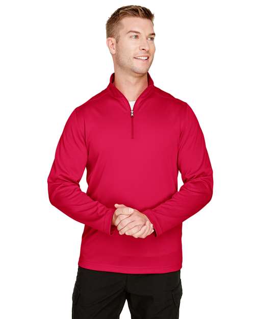 Harriton Men's Advantage Snag Protection Plus Quarter-Zip Pullover