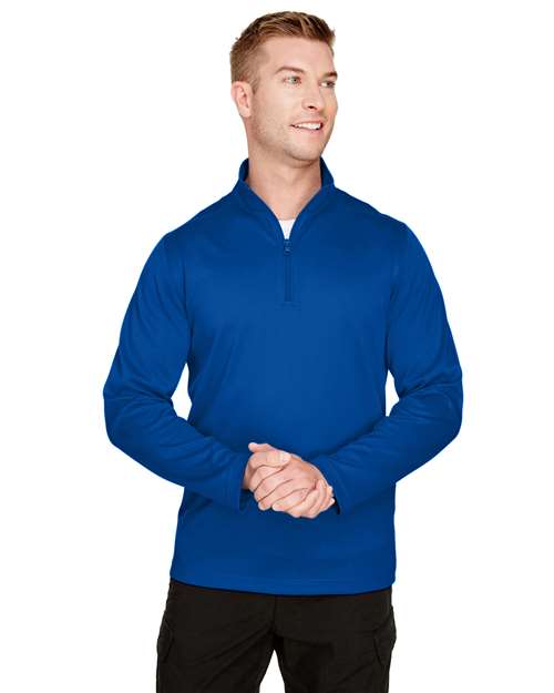 Harriton Men's Advantage Snag Protection Plus Quarter-Zip Pullover