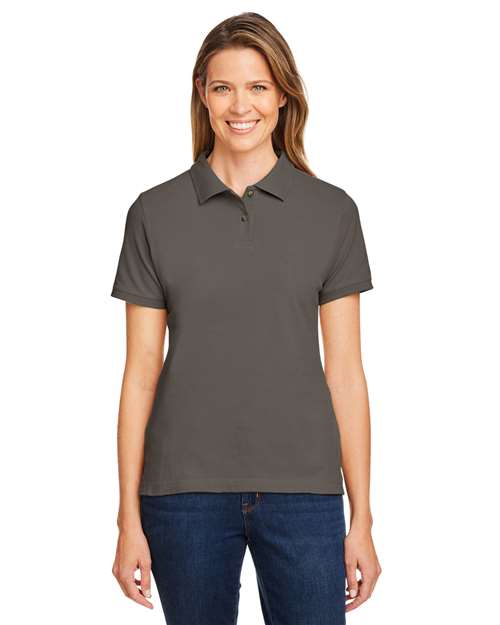 Harriton Women's Cotton Polo