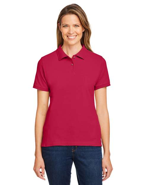 Harriton Women's Cotton Polo