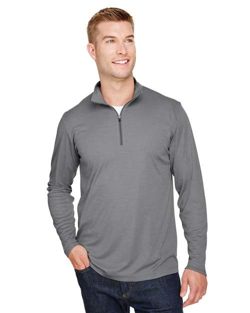 Team 365 Men's Zone Sonic Heather Performance Quarter-Zip Pullover