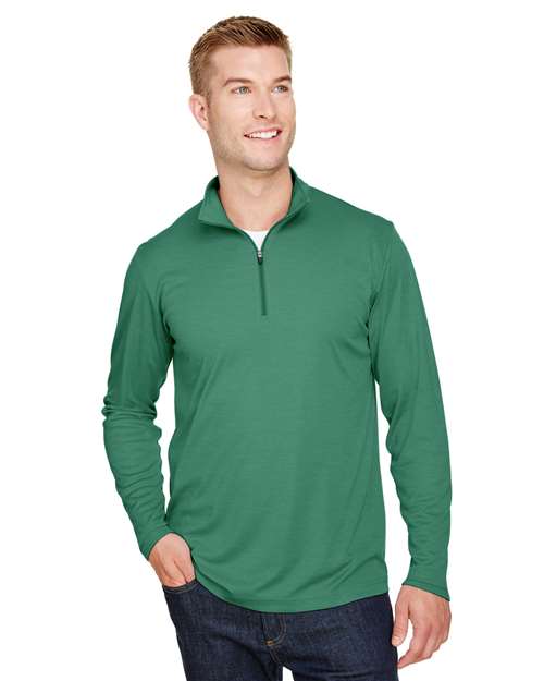 Team 365 Men's Zone Sonic Heather Performance Quarter-Zip Pullover
