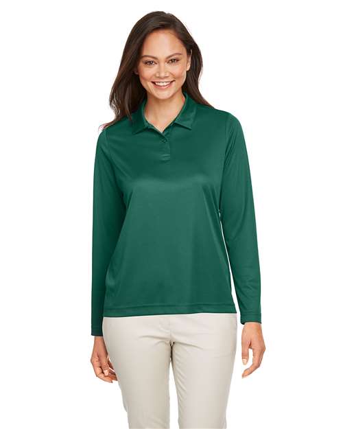 Team 365 Women's Zone Performance Long Sleeve Polo