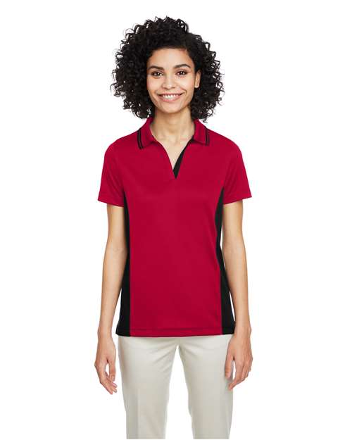 Harriton Women's Flash Snag Protection Plus IL Colorblock Polo