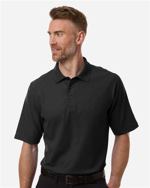 Harriton Men's Tall Maverick CVC Pique Polo