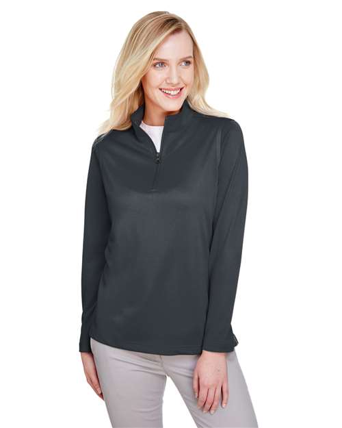 Harriton Women's Advantage Snag Protection Plus Quarter-Zip Pullover