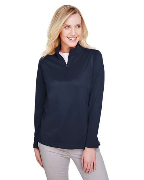 Harriton Women's Advantage Snag Protection Plus Quarter-Zip Pullover