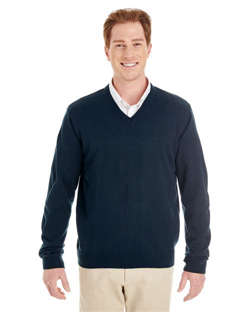 Harriton Men's Pilbloc™ V-Neck Sweater