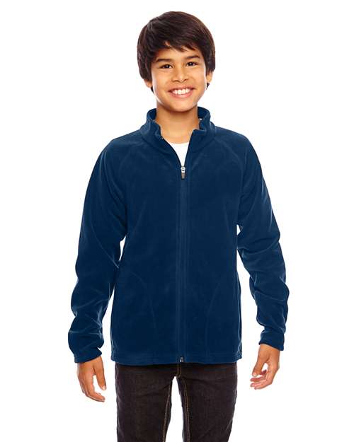 Team 365 Youth Campus Microfleece Jacket