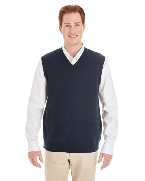 Harriton Men's Pilbloc™ V-Neck Sweater Vest