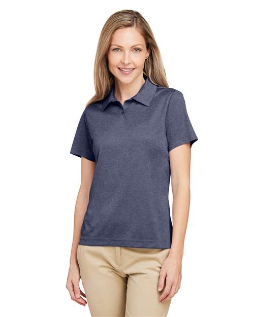 Team 365 Women's Zone Sonic Heather Performance Polo