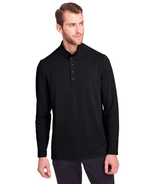 North End Men's JAQ Stretch Performance Snap-Neck Pullover