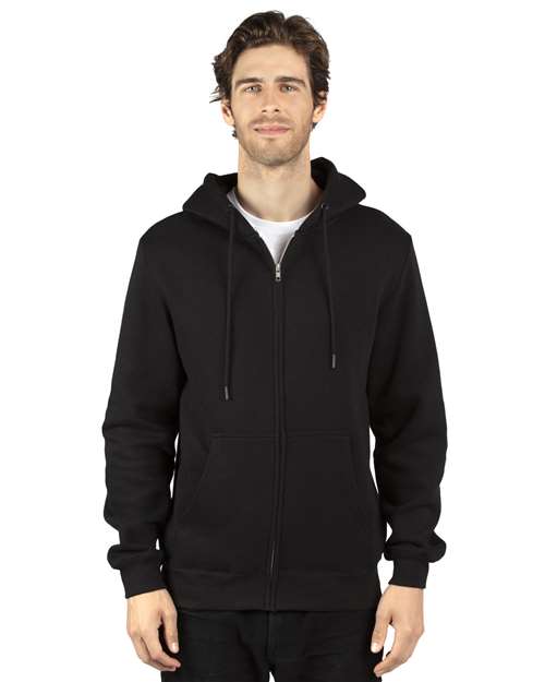 Threadfast Apparel Unisex Fleece Full-Zip Hooded Sweatshirt