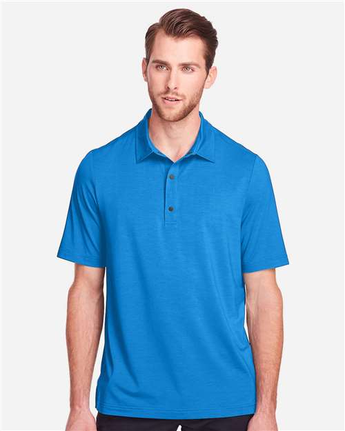 North End Men's JAQ Snap-Up Stretch Performance Polo