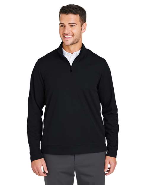 North End Men's Express Tech Performance Pique Quarter-Zip Pullover
